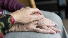 Hands caring bond