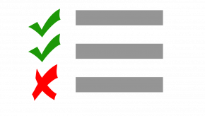 Checklist survey