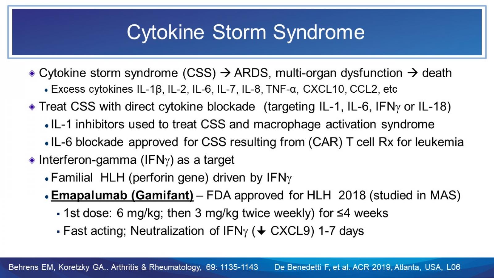 Cytokine,storm,treatment,cause